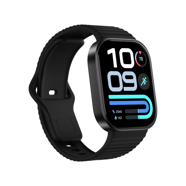 REDMI Watch 6 Lite Black — вид спереди на белом фоне