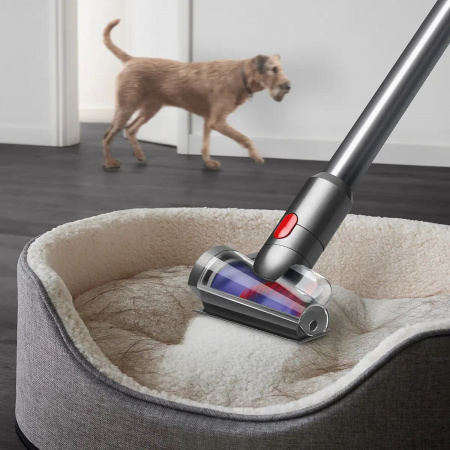 Вертикальный беспроводной пылесос Dyson V12 Detect Slim Fluffy (Blue)