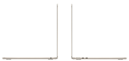 Ноутбук Apple MacBook Air 13,6" (M2, 2022) 8 ГБ, 256 ГБ SSD, «сияющая звезда» MLY13