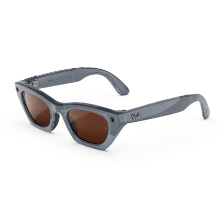 Умные очки Ray-Ban Meta Zena Gen 3 Milky Grey Lilac / Transitions Copper, Standard