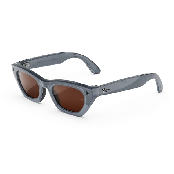 Умные очки Ray-Ban Meta Zena Gen 3 Milky Grey Lilac / Transitions Copper, Standard