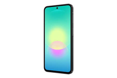 Samsung Galaxy A27 8/256 Black — спереди под углом справа
