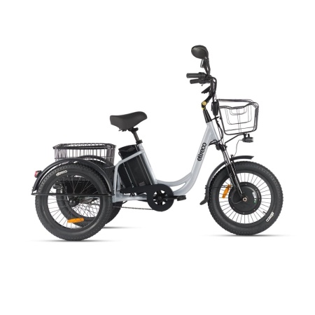 Электровелосипед Eltreco Porter Fat 700 (Серебристый матовый-3209)