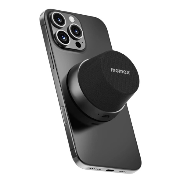 Портативная колонка MOMAX 1-Vibe Go Snap&Go (BS6HKD) Black