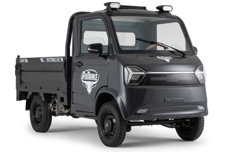 Грузовой электромобиль Rutrike Орион Гидравлика (Серый) — передний ракурс