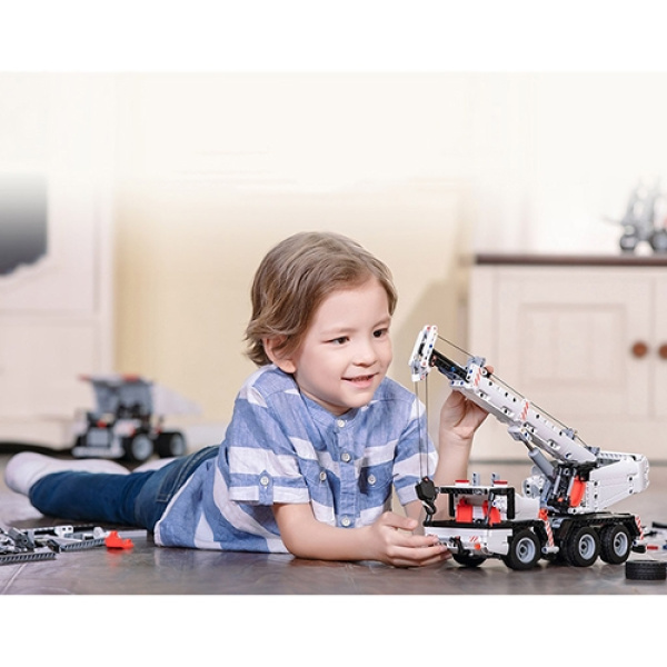 Конструктор строительный кран (720 деталей) Xiaomi MITU Building Blocks Mobile Engineering Crane MTJM03IQI