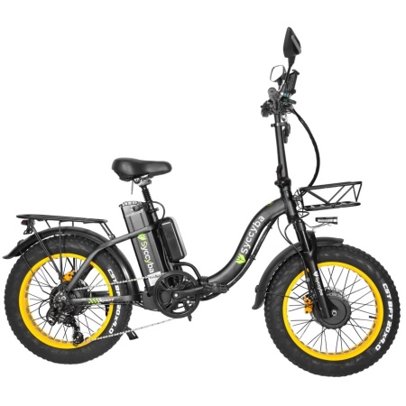 Электровелосипед Syccyba H2 Dual 15Ah Yellow