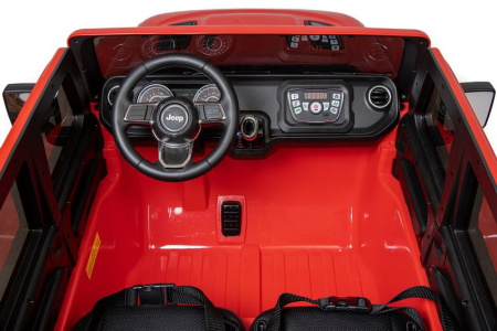 Детский электромобиль Джип Jeep Rubicon 6768R Красный