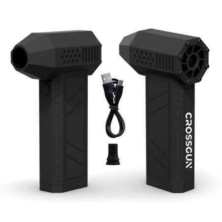 Воздуходув Crossgun 2 в 1 800Вт Черный