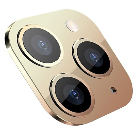 Защитное стекло Totu для камеры iPhone 11 Pro gold