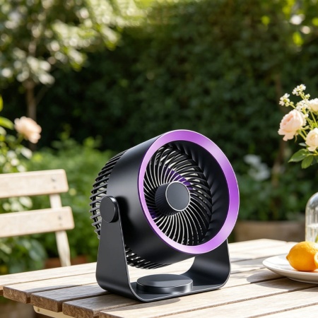 Настольный вентилятор Remax Circulation Fan F27 Purple