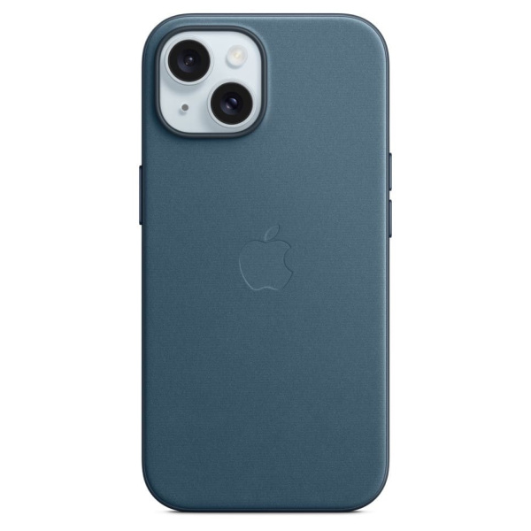 Чехол FineWoven Case MagSafe Iphone 15 Синий