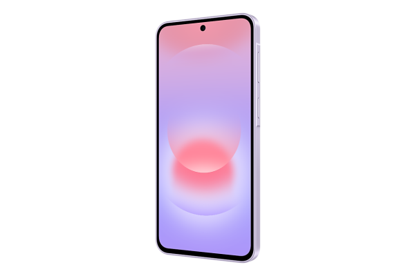 Смартфон Samsung Galaxy A37 8/256Gb Awesome Lavender, лавандовый — на белом фоне