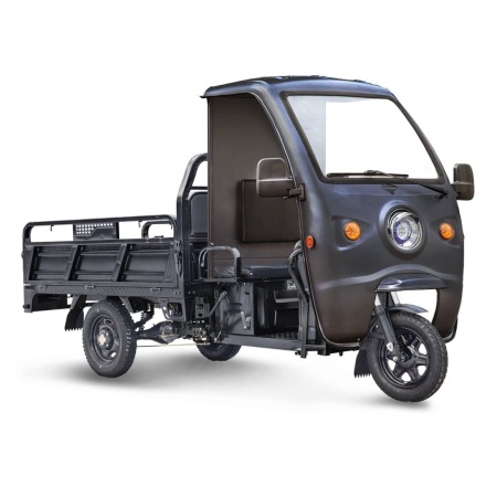 Грузовой электротрицикл Rutrike D4 КАБИНА 1800 60V1500W (Черный-2888)