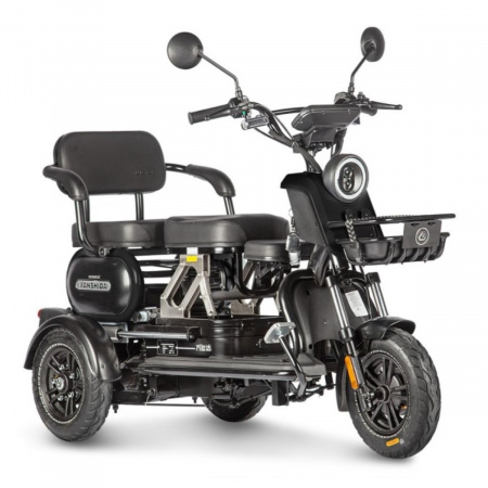 Электротрицикл Wanshida UN MOTO 60V 650Вт (Черный-3102)