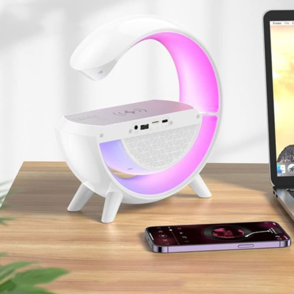 Беспроводная колонка Hoco DS43 3 в 1 белый