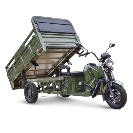 Грузовой электротрицикл Rutrike D4 NEXT 1800 60V1200W (Зеленый-2373)