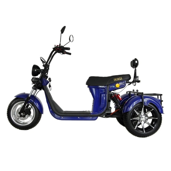 Электротрицикл Ikingi M13 Pro Trike Синий