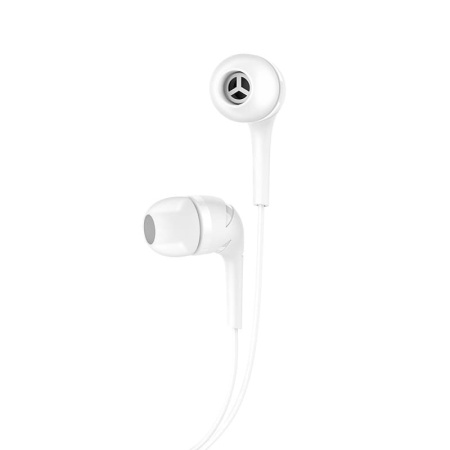 Проводные наушники Hoco M40 Prosody, Jack 3.5mm, 1.2 м, белый