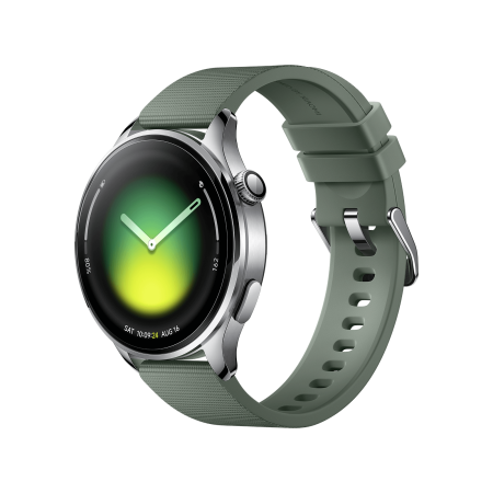 Xiaomi Watch 5 Juniper Green, вид под углом