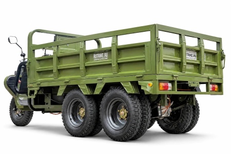Грузовой электротрицикл Rutrike Профи 2200 60V1800*2W (Зеленый-3298)