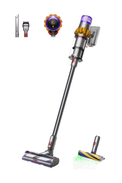 Беспроводной пылесос Dyson V15 Detect Absolute SV47 (Yellow/Nickel) (UK)
