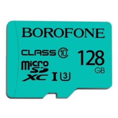 Карта памяти Borofone Micro SD Class 10 128GB