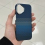 Чехол Mobikas Armor Grid Kevlar IPhone 17 Blue Pixel
