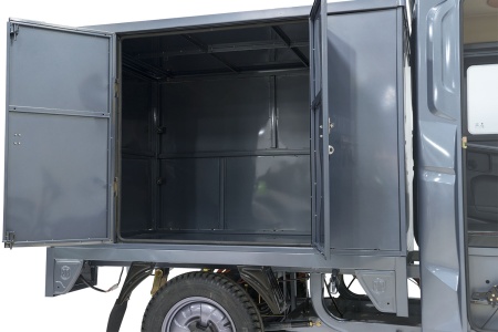 Серый RuTrike КАРГО NEXT с обогревом — ракурс и детали