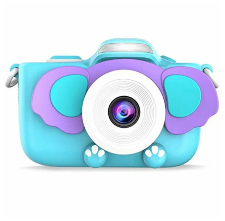 Детский фотоаппарат со вспышкой Kids Cam Elephant