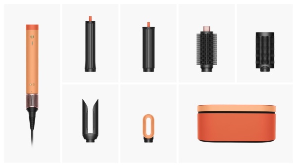 Dyson Airwrap Co-anda 2x HS09 Apricot/Topaz Straight+Wavy