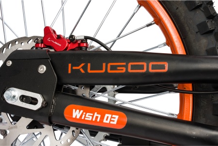 Электропитбайк Kugoo Wish 03 3500W (60V27AH) — точная фотография 8