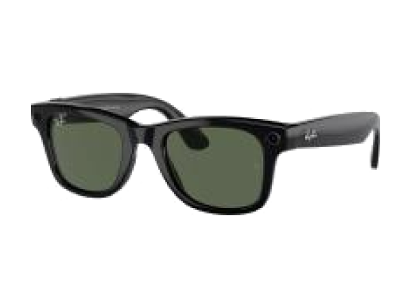 Очки Meta Ray-Ban Wayfarer Gen2 S50 (F Shiny Black, L Transitions Graph, Green) RW4012