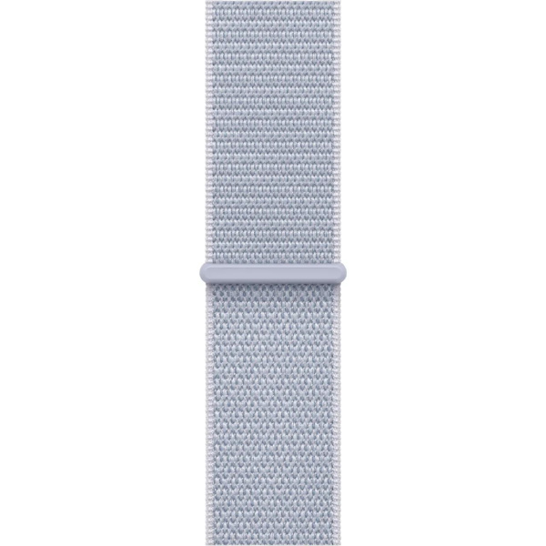 Apple Watch Series 10 GPS 42mm Silver Aluminum Case with Blue Cloud Sport Loop (MWWD3)