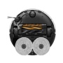 Dreame L50s Pro Ultra снизу: две основные щётки и насадки для пола