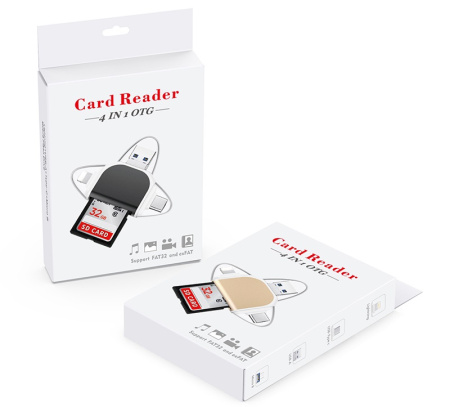 Card Reader 4 in 1 OTG