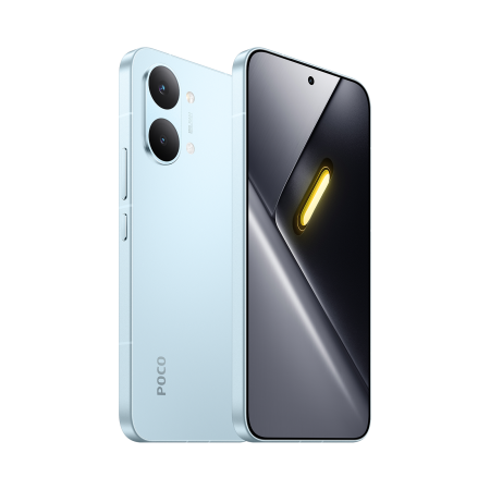 POCO X8 Pro Max Blue — ракурс 2