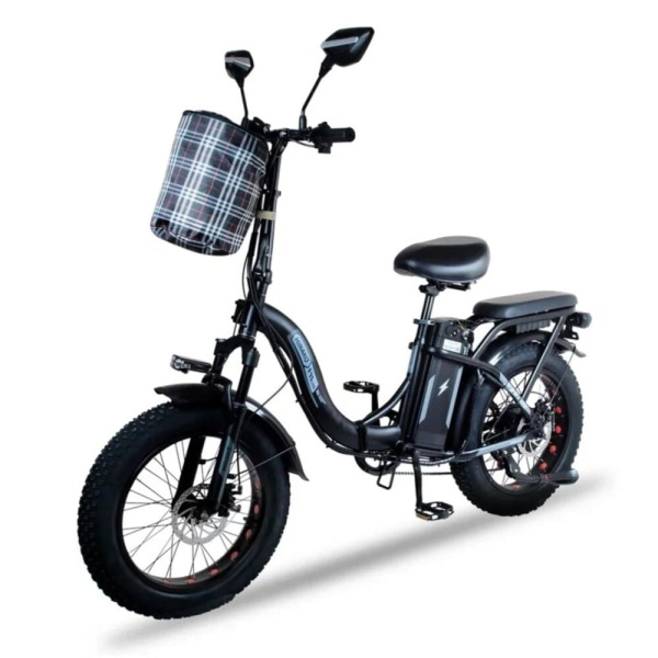 Электровелосипед Minako F11 Lite 20Ah Черный (спицы)