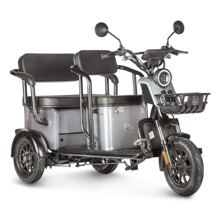 Электротрицикл Wanshida UM+ 60V 1000Вт (Серый-3100)