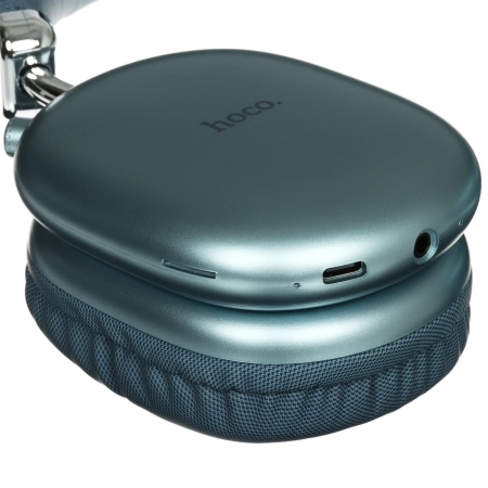Беспроводные наушники накладные Hoco W35 Max Joy, Bluetooth, 800 мАч, синий