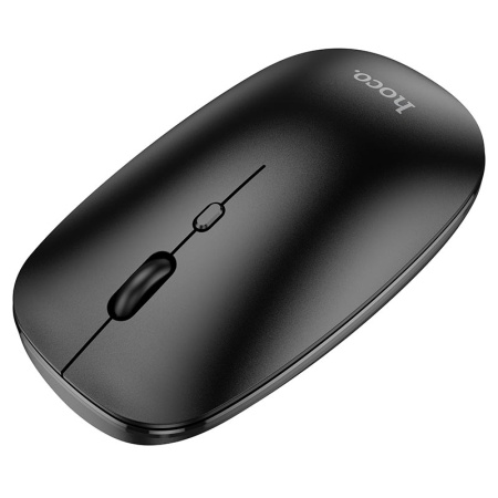 Беспроводная мышь Hoco GM15 Art, 2,4 ГГц / Bluetooth, 800–1600 DPI, чёрная