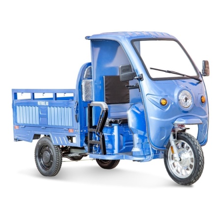 Грузовой электротрицикл Rutrike Гермес Pro 1500 72V2200W (Темно-синий матовый-2753)