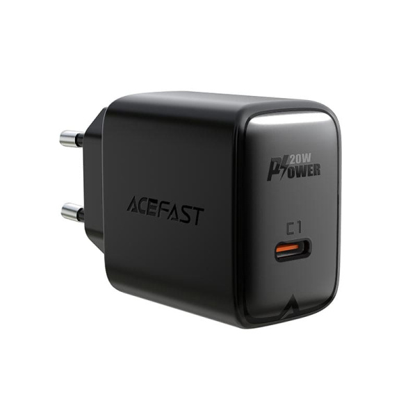 Блок питания AceFast A1 20W Black