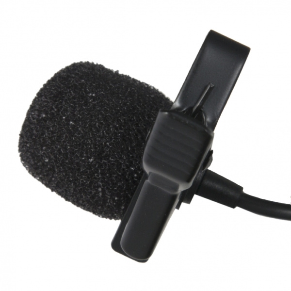 Микрофон петличный BOYA BY-M1 двойной всенаправленный, Jack 3.5mm, 3 м, черный