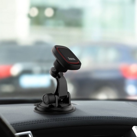 Автомобильный держатель Hoco CA28 Magnetic Uction Cup Car Holder (Черный)