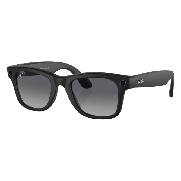 Ray‑Ban Meta Wayfarer Gen 1 RW4006 Matte Black / Polar Gradient Graphite, 50–22
