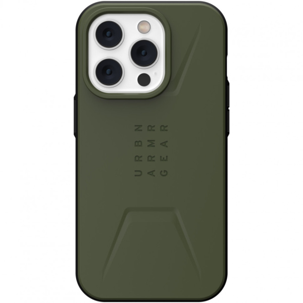 Чехол с поддержкой MAGSAFE Uag Civilian для iPhone 14 Pro Max 6.7", цвет оливковый (Olive Drab)