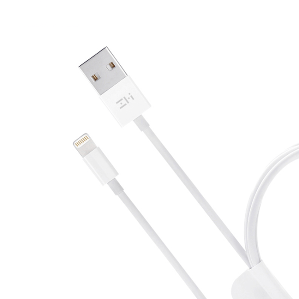 Кабель USB/Lightning Xiaomi ZMI MFi 200см White AL831