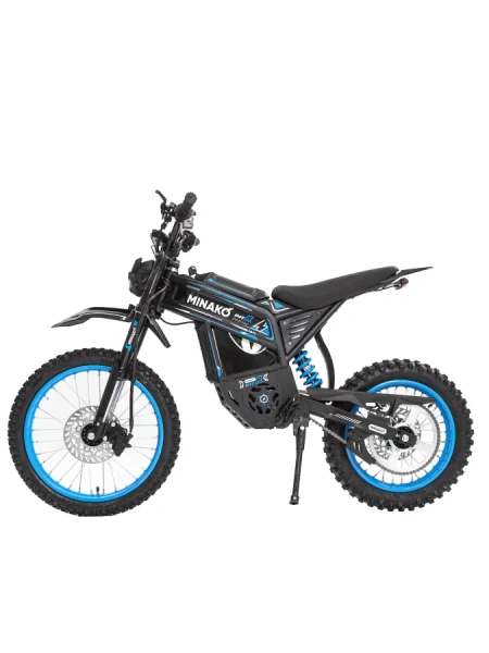 Электропитбайк Minako Pit R 60V 23Ah — Синий