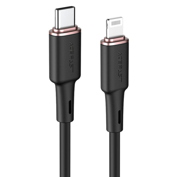 Кабель USB-C to Lightning Acefast C2-01 1.2M Black